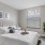 Bedroom with natural lighting and high ceilings