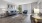 Open space living area with natural lighting