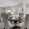 Spacious dining area